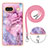 Coque Silicone Motif Fantaisie Souple Couleur Unie Etui Housse avec Laniere Strap Y07B pour Google Pixel 7a 5G Petit