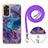 Coque Silicone Motif Fantaisie Souple Couleur Unie Etui Housse avec Laniere Strap YB1 pour Xiaomi Redmi Note 11 4G (2022) Petit