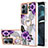 Coque Silicone Motif Fantaisie Souple Couleur Unie Etui Housse avec Laniere Strap YB3 pour Motorola Moto G14 Petit