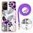 Coque Silicone Motif Fantaisie Souple Couleur Unie Etui Housse avec Laniere Strap YB3 pour Xiaomi Redmi Note 12S Petit