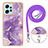 Coque Silicone Motif Fantaisie Souple Couleur Unie Etui Housse avec Laniere Strap YB5 pour Xiaomi Redmi Note 12 4G Petit