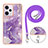 Coque Silicone Motif Fantaisie Souple Couleur Unie Etui Housse avec Laniere Strap YB5 pour Xiaomi Redmi Note 12 Pro 5G Petit