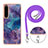 Coque Silicone Motif Fantaisie Souple Couleur Unie Etui Housse avec Laniere Strap YB7 pour Sony Xperia 1 IV Petit