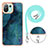 Coque Silicone Motif Fantaisie Souple Couleur Unie Etui Housse avec Laniere Strap YB7 pour Xiaomi Mi 11 Lite 4G Petit