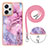 Coque Silicone Motif Fantaisie Souple Couleur Unie Etui Housse avec Laniere Strap YB7 pour Xiaomi Redmi Note 12 Explorer Petit