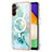 Coque Silicone Motif Fantaisie Souple Couleur Unie Etui Housse avec Mag-Safe Magnetic Magnetique pour Samsung Galaxy A34 5G Petit