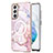 Coque Silicone Motif Fantaisie Souple Couleur Unie Etui Housse avec Mag-Safe Magnetic Magnetique pour Samsung Galaxy S21 FE 5G Petit