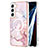 Coque Silicone Motif Fantaisie Souple Couleur Unie Etui Housse avec Mag-Safe Magnetic Magnetique pour Samsung Galaxy S22 5G Petit