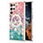 Coque Silicone Motif Fantaisie Souple Couleur Unie Etui Housse avec Mag-Safe Magnetic Magnetique pour Samsung Galaxy S22 Ultra 5G Colorful