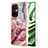 Coque Silicone Motif Fantaisie Souple Couleur Unie Etui Housse avec Support Bague Anneau Y01B pour OnePlus Nord CE 3 5G Mixte