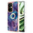 Coque Silicone Motif Fantaisie Souple Couleur Unie Etui Housse avec Support Bague Anneau Y01B pour OnePlus Nord CE 3 Lite 5G Petit