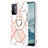 Coque Silicone Motif Fantaisie Souple Couleur Unie Etui Housse avec Support Bague Anneau Y01B pour OnePlus Nord N200 5G Petit