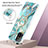 Coque Silicone Motif Fantaisie Souple Couleur Unie Etui Housse avec Support Bague Anneau Y01B pour Oppo Reno5 Z 5G Petit