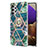 Coque Silicone Motif Fantaisie Souple Couleur Unie Etui Housse avec Support Bague Anneau Y01B pour Samsung Galaxy A32 4G Petit