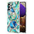 Coque Silicone Motif Fantaisie Souple Couleur Unie Etui Housse avec Support Bague Anneau Y01B pour Samsung Galaxy A32 4G Petit