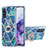 Coque Silicone Motif Fantaisie Souple Couleur Unie Etui Housse avec Support Bague Anneau Y01B pour Samsung Galaxy S20 5G Petit