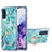 Coque Silicone Motif Fantaisie Souple Couleur Unie Etui Housse avec Support Bague Anneau Y01B pour Samsung Galaxy S20 5G Petit