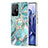 Coque Silicone Motif Fantaisie Souple Couleur Unie Etui Housse avec Support Bague Anneau Y01B pour Xiaomi Mi 11T 5G Petit