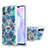 Coque Silicone Motif Fantaisie Souple Couleur Unie Etui Housse avec Support Bague Anneau Y01B pour Xiaomi Redmi 9A Petit