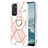 Coque Silicone Motif Fantaisie Souple Couleur Unie Etui Housse avec Support Bague Anneau Y01B pour Xiaomi Redmi Note 11 4G (2022) Petit