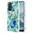 Coque Silicone Motif Fantaisie Souple Couleur Unie Etui Housse avec Support Bague Anneau Y01B pour Xiaomi Redmi Note 11S 4G Petit