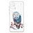 Coque Silicone Motif Fantaisie Souple Couleur Unie Etui Housse avec Support Bague Anneau Y01X pour Samsung Galaxy A21s Mixte