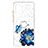 Coque Silicone Motif Fantaisie Souple Couleur Unie Etui Housse avec Support Bague Anneau Y01X pour Samsung Galaxy A32 4G Bleu