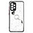 Coque Silicone Motif Fantaisie Souple Couleur Unie Etui Housse avec Support Bague Anneau Y01X pour Samsung Galaxy A33 5G Noir