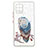 Coque Silicone Motif Fantaisie Souple Couleur Unie Etui Housse avec Support Bague Anneau Y01X pour Samsung Galaxy A42 5G Mixte