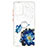 Coque Silicone Motif Fantaisie Souple Couleur Unie Etui Housse avec Support Bague Anneau Y01X pour Samsung Galaxy A73 5G Bleu