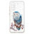 Coque Silicone Motif Fantaisie Souple Couleur Unie Etui Housse avec Support Bague Anneau Y01X pour Samsung Galaxy S20 5G Mixte