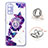 Coque Silicone Motif Fantaisie Souple Couleur Unie Etui Housse avec Support Bague Anneau Y01X pour Samsung Galaxy S20 5G Petit