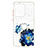 Coque Silicone Motif Fantaisie Souple Couleur Unie Etui Housse avec Support Bague Anneau Y01X pour Samsung Galaxy S20 Ultra Bleu