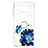 Coque Silicone Motif Fantaisie Souple Couleur Unie Etui Housse avec Support Bague Anneau Y01X pour Xiaomi Poco X3 Bleu