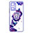 Coque Silicone Motif Fantaisie Souple Couleur Unie Etui Housse avec Support Bague Anneau Y01X pour Xiaomi Redmi Note 10 Pro 4G Petit