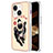 Coque Silicone Motif Fantaisie Souple Couleur Unie Etui Housse avec Support Bague Anneau Y02B pour Apple iPhone 14 Petit