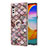 Coque Silicone Motif Fantaisie Souple Couleur Unie Etui Housse avec Support Bague Anneau Y02B pour LG Velvet 5G Petit