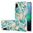 Coque Silicone Motif Fantaisie Souple Couleur Unie Etui Housse avec Support Bague Anneau Y02B pour Samsung Galaxy A02 Vert