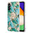 Coque Silicone Motif Fantaisie Souple Couleur Unie Etui Housse avec Support Bague Anneau Y02B pour Samsung Galaxy A04s Petit