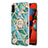 Coque Silicone Motif Fantaisie Souple Couleur Unie Etui Housse avec Support Bague Anneau Y02B pour Samsung Galaxy A11 Petit