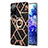 Coque Silicone Motif Fantaisie Souple Couleur Unie Etui Housse avec Support Bague Anneau Y02B pour Samsung Galaxy S20 FE (2022) 5G Petit