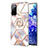 Coque Silicone Motif Fantaisie Souple Couleur Unie Etui Housse avec Support Bague Anneau Y02B pour Samsung Galaxy S20 FE (2022) 5G Petit
