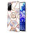 Coque Silicone Motif Fantaisie Souple Couleur Unie Etui Housse avec Support Bague Anneau Y02B pour Samsung Galaxy S20 FE 4G Petit