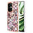 Coque Silicone Motif Fantaisie Souple Couleur Unie Etui Housse avec Support Bague Anneau Y03B pour OnePlus Nord CE 3 5G Petit