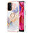 Coque Silicone Motif Fantaisie Souple Couleur Unie Etui Housse avec Support Bague Anneau Y03B pour OnePlus Nord N200 5G Petit