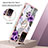 Coque Silicone Motif Fantaisie Souple Couleur Unie Etui Housse avec Support Bague Anneau Y03B pour Oppo A53s 5G Petit