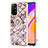 Coque Silicone Motif Fantaisie Souple Couleur Unie Etui Housse avec Support Bague Anneau Y03B pour Oppo A94 5G Petit