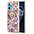 Coque Silicone Motif Fantaisie Souple Couleur Unie Etui Housse avec Support Bague Anneau Y03B pour Realme 9 4G Petit