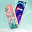 Coque Silicone Motif Fantaisie Souple Couleur Unie Etui Housse avec Support Bague Anneau Y03B pour Realme C21Y Petit