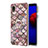 Coque Silicone Motif Fantaisie Souple Couleur Unie Etui Housse avec Support Bague Anneau Y03B pour Samsung Galaxy A01 Core Petit